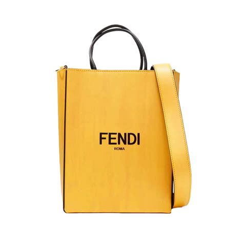 bolso fendi dorado|FENDI Roma 2Way Vitello .